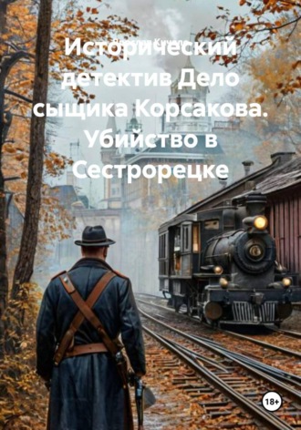 Обложка книги «Дело сыщика Корсакова. Убийство в Сестрорецке. Исторический детектив»