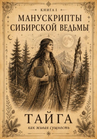 Обложка книги «Манускрипты сибирской ведьмы. Книга I. Тайга как живая сущность»