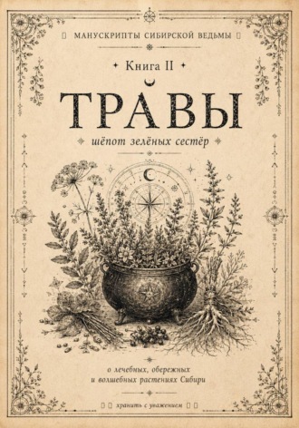 Обложка книги «Манускрипты сибирской ведьмы. Книга II. Травы. Шёпот зелёных сестёр»
