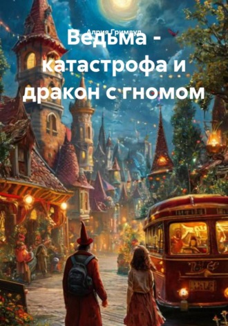 Обложка книги «Ведьма - катастрофа и дракон с гномом»
