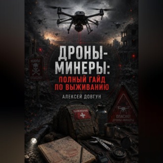 Обложка книги «Дроны-минеры: полный гайд по выживанию»