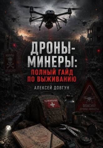 Обложка книги «Дроны-минеры: полный гайд по выживанию»