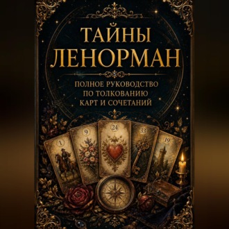Обложка книги «Тайны Ленорман. Полное руководство по толкованию карт и сочетаний.»