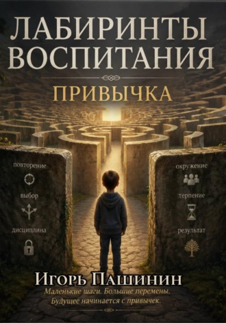 Обложка книги «Лабиринты воспитания. Привычка»
