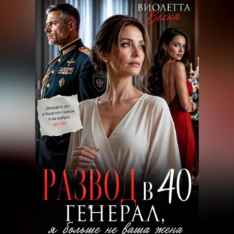 Обложка книги «Развод в 40. Генерал, я больше не ваша жена»