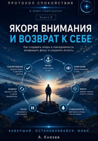 Обложка книги «Якоря внимания и возврат к себе книга 9»