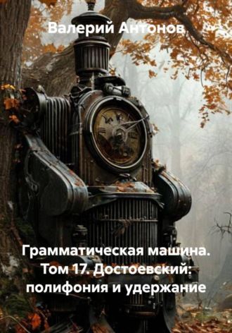 Обложка книги «Грамматическая машина. Том 17. Достоевский: полифония и удержание»