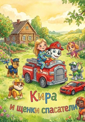 Обложка книги «Кира и Щенки Спасатели»