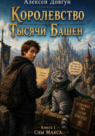 Обложка книги «Сны Макса. Книга 1: Королевство Тысячи Башен»