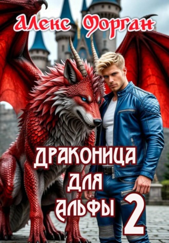 Обложка книги «Драконица для Альфы 2»