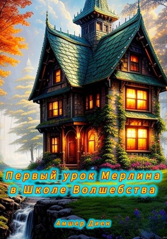 Обложка книги «Первый урок Мерлина в Школе Волшебства»