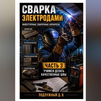 Обложка книги «Сварка электродами. Инверторные сварочные аппараты. Часть 3. Учимся делать качественные швы»