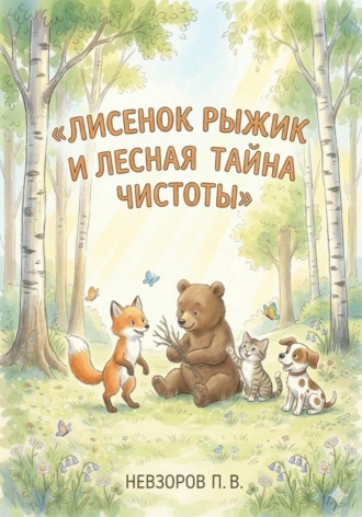 Обложка книги «Лисенок Рыжик и лесная тайна чистоты»