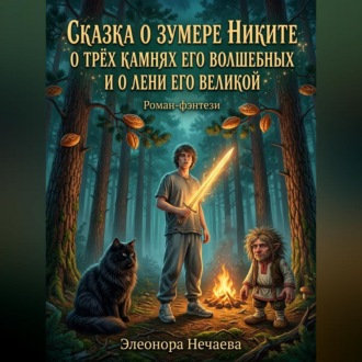 Обложка книги «Сказка о зумере Никите, о трёх камнях его волшебных и о лени его великой»