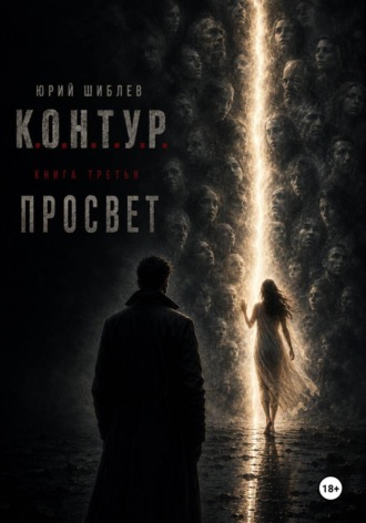 Обложка книги «К. О. Н. Т. У. Р. Книга третья: Просвет»