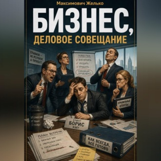 Обложка книги «Бизнес, Деловое совещание»