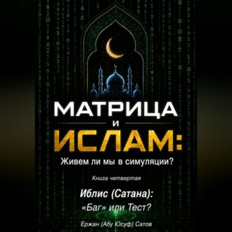 Обложка книги «МАТРИЦА и ИСЛАМ: Живем ли мы в симуляции? Книга четвертая. Иблис (Сатана): «Баг» или Тест?»