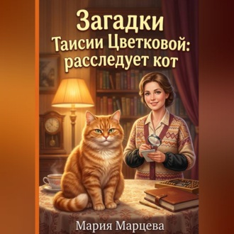 Обложка книги «Загадки Таисии Цветковой: расследует кот»