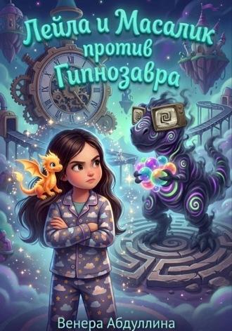 Обложка книги «Лейла и Масалик против Гипнозавра»