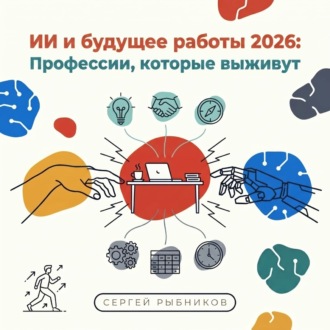 Обложка книги «ИИ и будущее работы 2026: профессии, которые выживут»