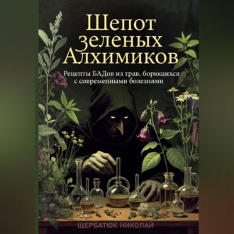 Обложка книги «Шепот Зеленых Алхимиков: Рецепты БАДов из трав, борющихся с современными болезнями»