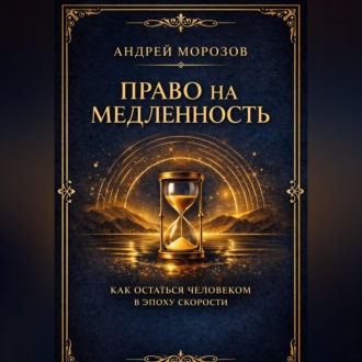 Обложка книги «Право на медленность. Как остаться человеком в эпоху скорости»