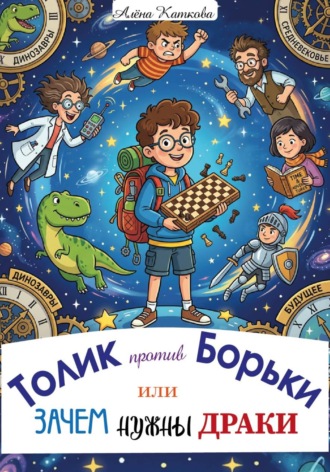 Обложка книги «Толик против Борьки, или Зачем нужны драки»
