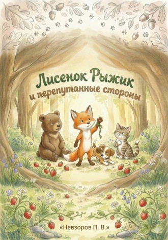 Обложка книги «Лисенок Рыжик и перепутанные стороны»