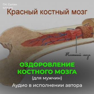 Обложка книги «Оздоровление костного мозга для мужчин»