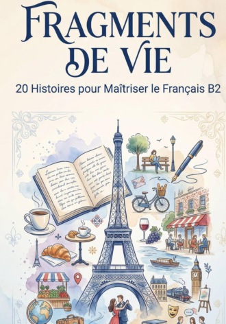 Обложка книги «Fragments de vie: 20 histoires pour maîtriser le français B2»