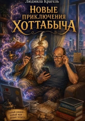 Обложка книги «Новые приключения Хоттабыча»