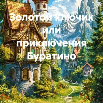 Обложка книги «Золотой ключик или приключения Буратино»