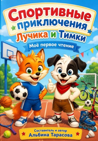 Обложка книги «Спортивные приключения Лучика и Тимки»