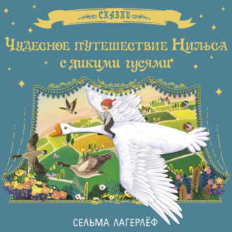 Обложка книги «Чудесное путешествие Нильса с дикими гусями»