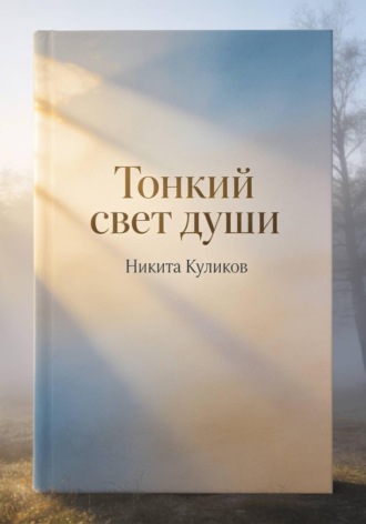 Обложка книги «Тонкий свет души»