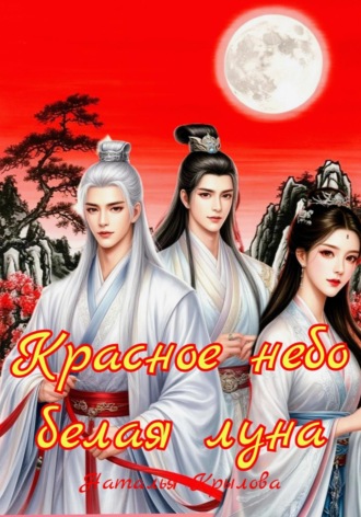 Обложка книги «Красное небо - белая луна»