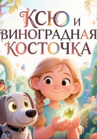 Обложка книги «Ксю и виноградная косточка»