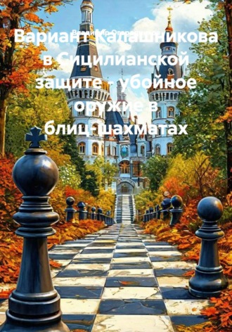 Обложка книги «Вариант Калашникова в Сицилианской защите - убойное оружие в блиц-шахматах»