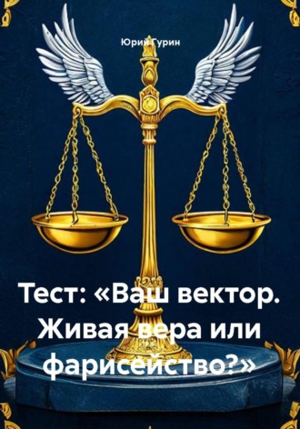 Обложка книги «Тест: «Ваш вектор. Живая вера или фарисейство?»»