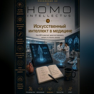Обложка книги «Искусственный интеллект в медицине. Homo Intellectus»