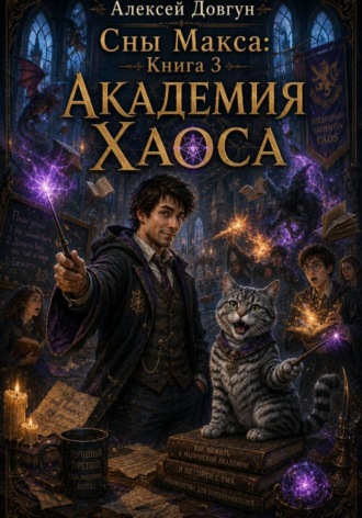 Обложка книги «Сны Макса: Книга 3. Академия Хаоса»