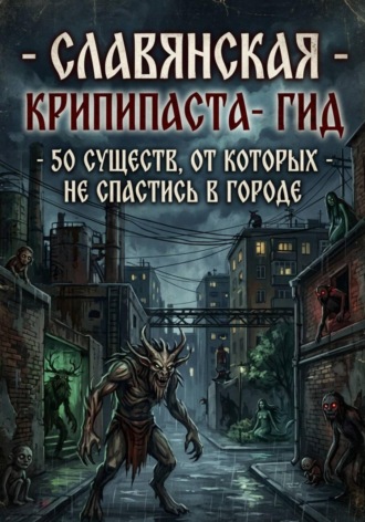 Обложка книги «Славянская крипипаста-гид: 50 существ, от которых не спастись в городе»