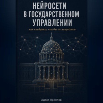 Обложка книги «Нейросети в государственном управлении: как внедрять, чтобы не навредить»