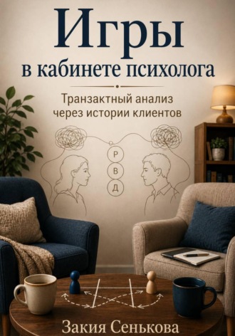 Обложка книги «Игры в кабинете психолога. Транзактный анализ через истории клиентов»