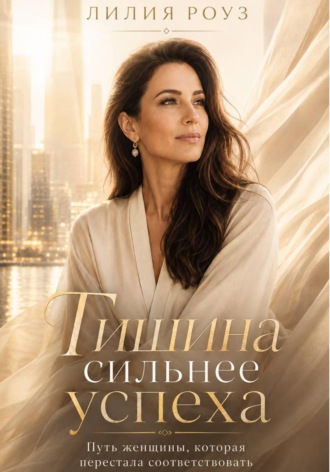 Обложка книги «Тишина сильнее успеха: Путь женщины, которая перестала соответствовать»