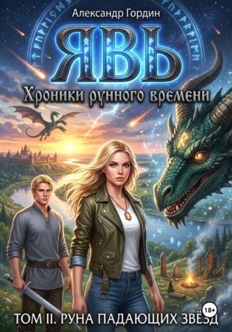 Обложка книги «ЯВЬ: Том 2. РУНА ПАДАЮЩИХ ЗВЁЗД / Хроники рунного времени»