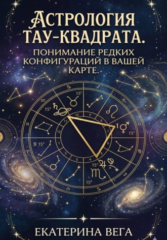 Обложка книги «Астрология Тау-квадрата. Понимание редких конфигураций в вашей карте»