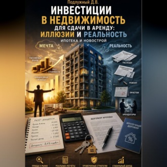 Обложка книги «Инвестиции в недвижимость для сдачи в аренду: иллюзии и реальность. Ипотека и новострой»