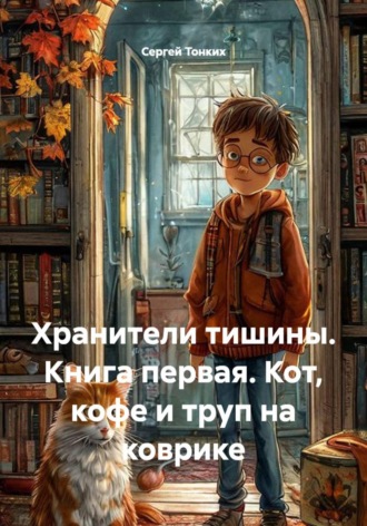 Обложка книги «Хранители тишины. Книга первая. Кот, кофе и труп на коврике»