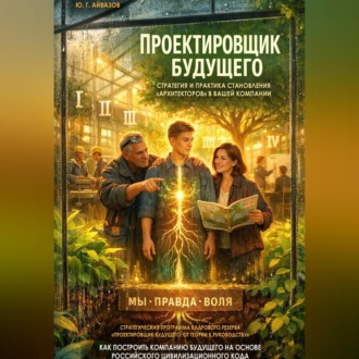 Обложка книги «ПРОЕКТИРОВЩИК БУДУЩЕГО: Стратегия и практика становления «Архитекторов» в вашей компании. Стратегическая программа кадрового резерва «Проектировщик будущего: от теории к руководству»»